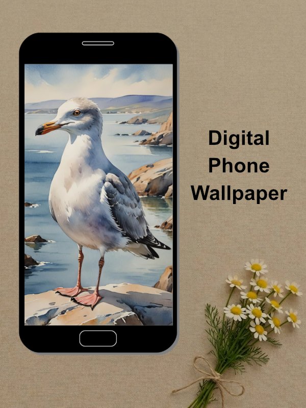 Seagull Phone Wallpaper product image (1)