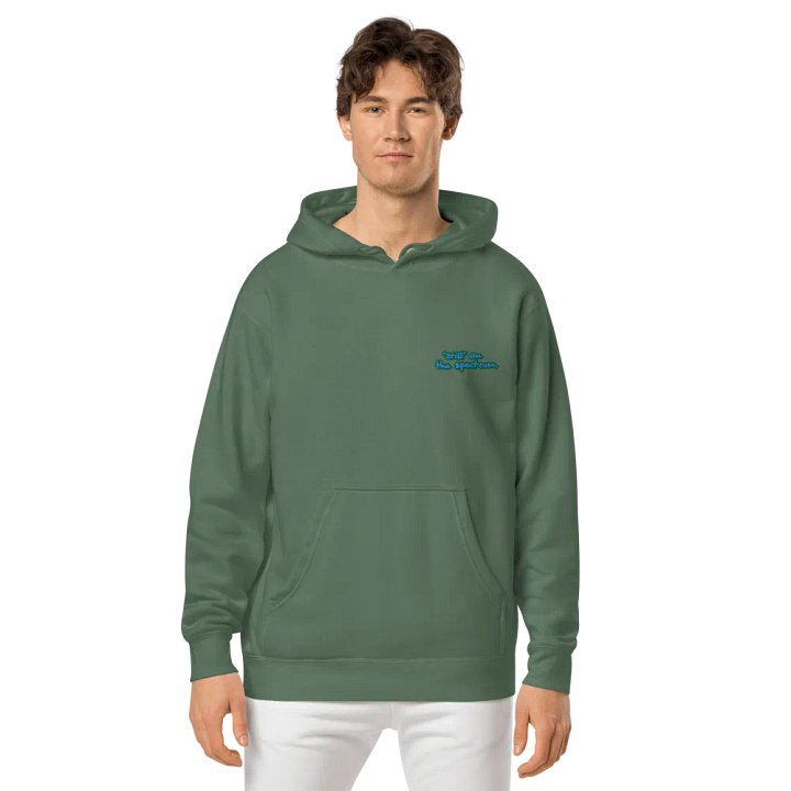 *still* on the spectrum (L.C. earth design) embroidered pigment hoodie product image (13)