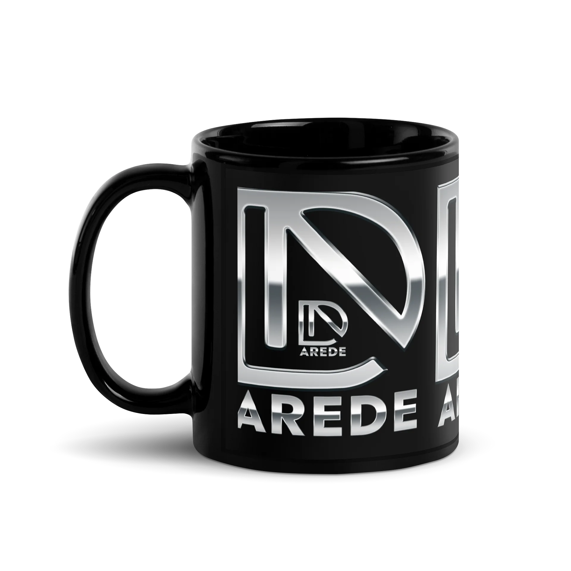 Chrome Monogram Black Mug product image (1)