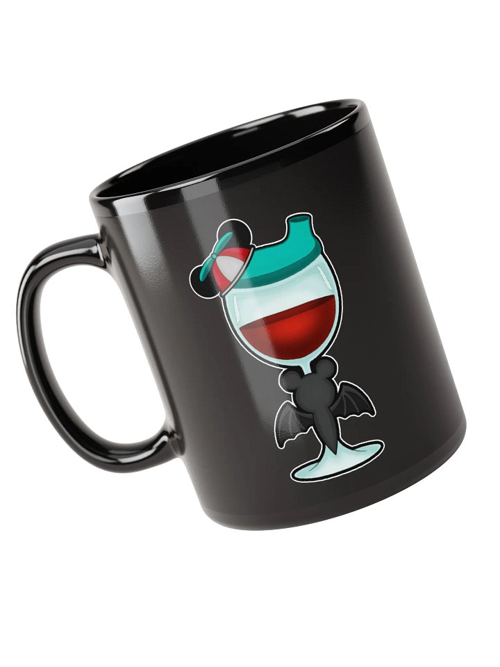 Wine-Hayley Logo Black Mug product image (2)