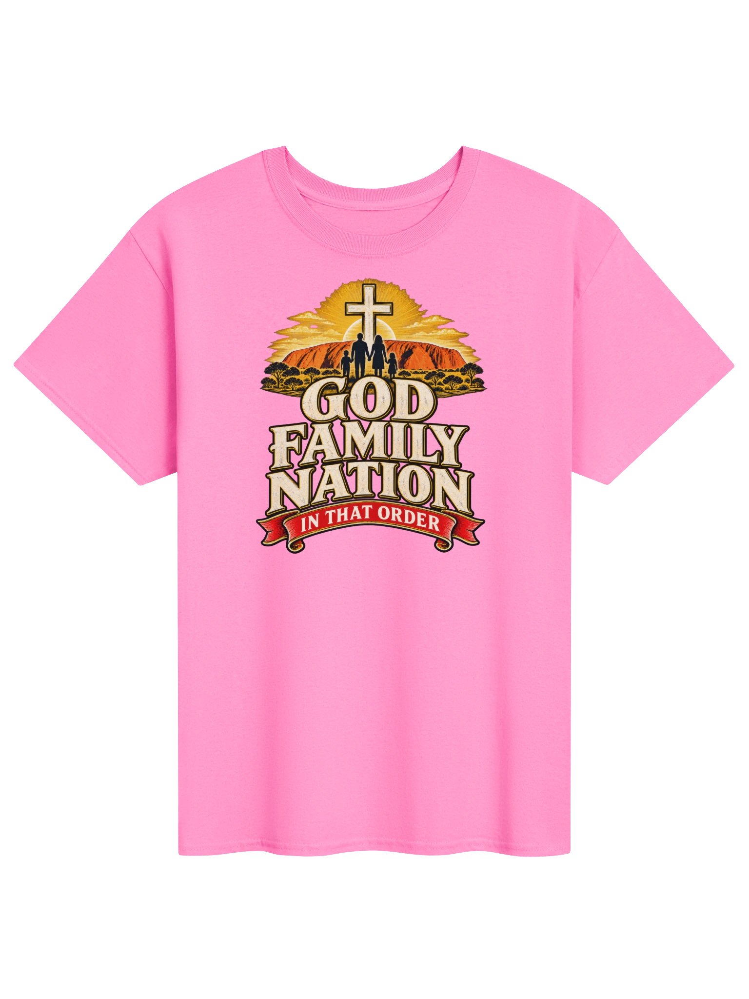 God, Family, Nation, Tee product image (2)