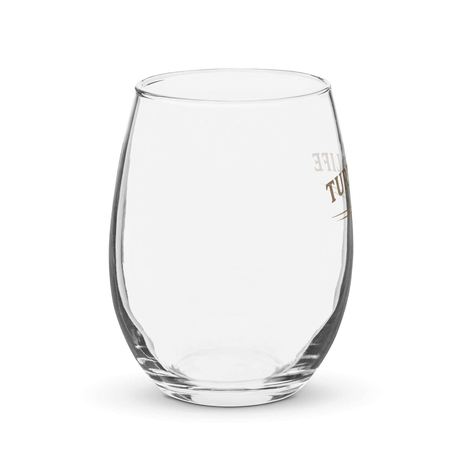 Turtle Life stemless wine glass product image (4)