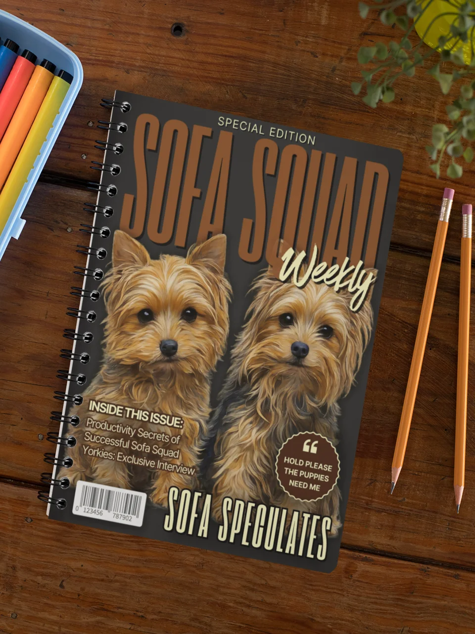 Sofa Squad Weekly Special Edition Spiral Notebook product image (4)