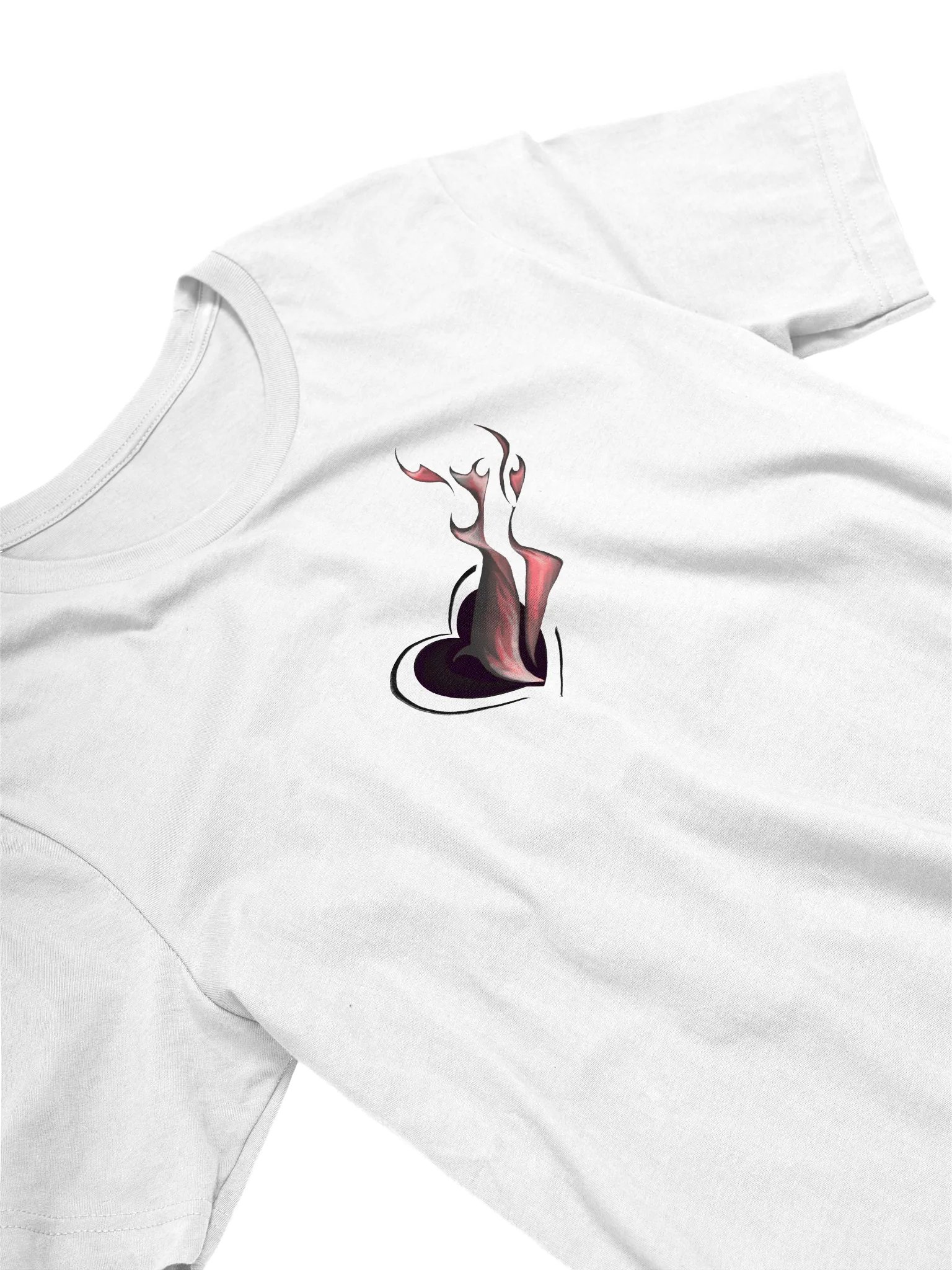MESS AROUND AND FIND OUT ~ FLAME TEE (WHITE) product image (3)