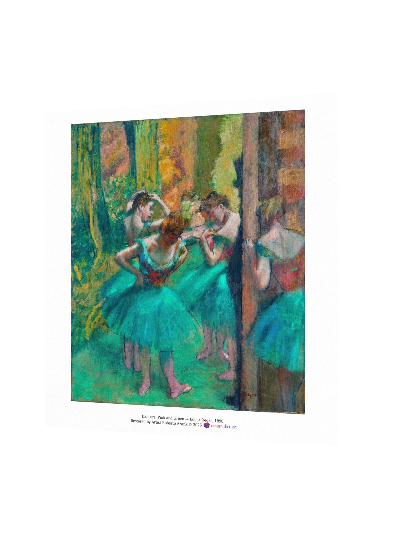 Dancers, Pink and Green — Poster product image (2)