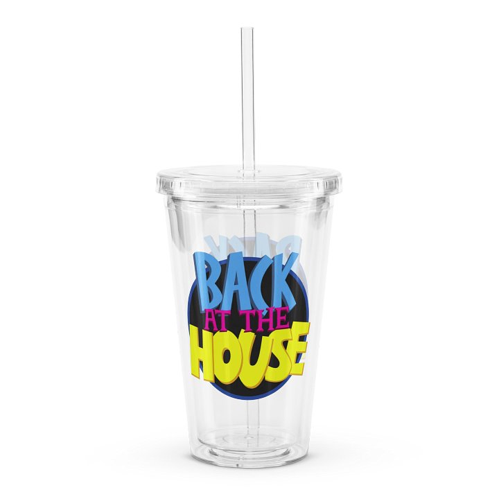 Back at the House Plastic Tumbler product image (1)