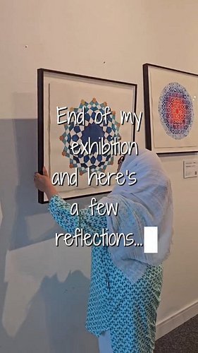 Selling art is hard.

But by exhibiting my work, so much richness has come my way:

The many brilliant conversations and conn...