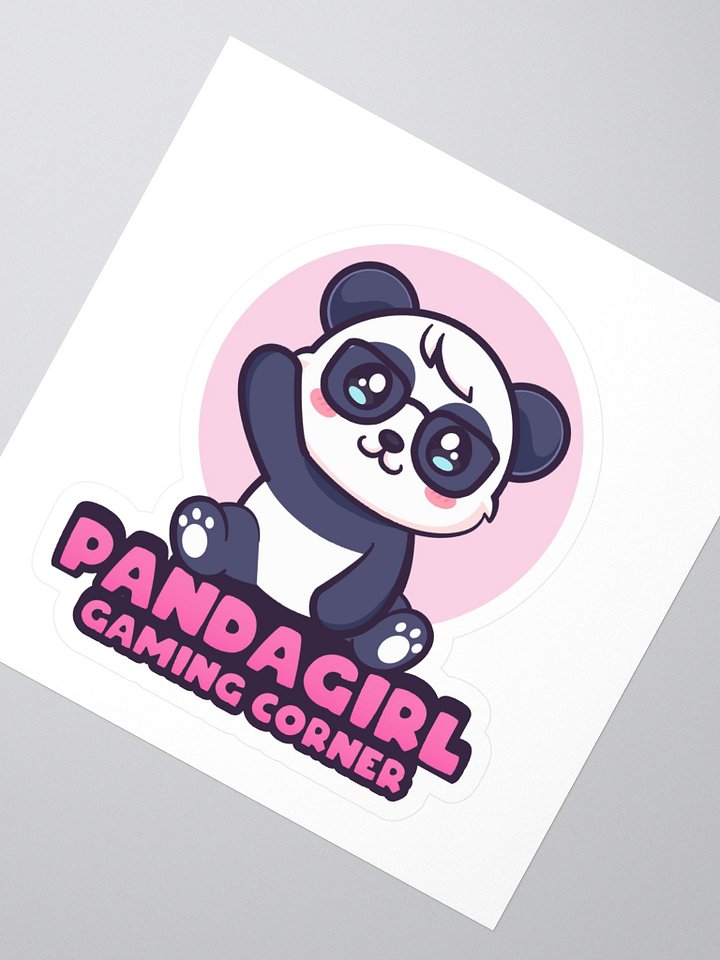 PandaGirl Gaming Corner Sticker product image (2)