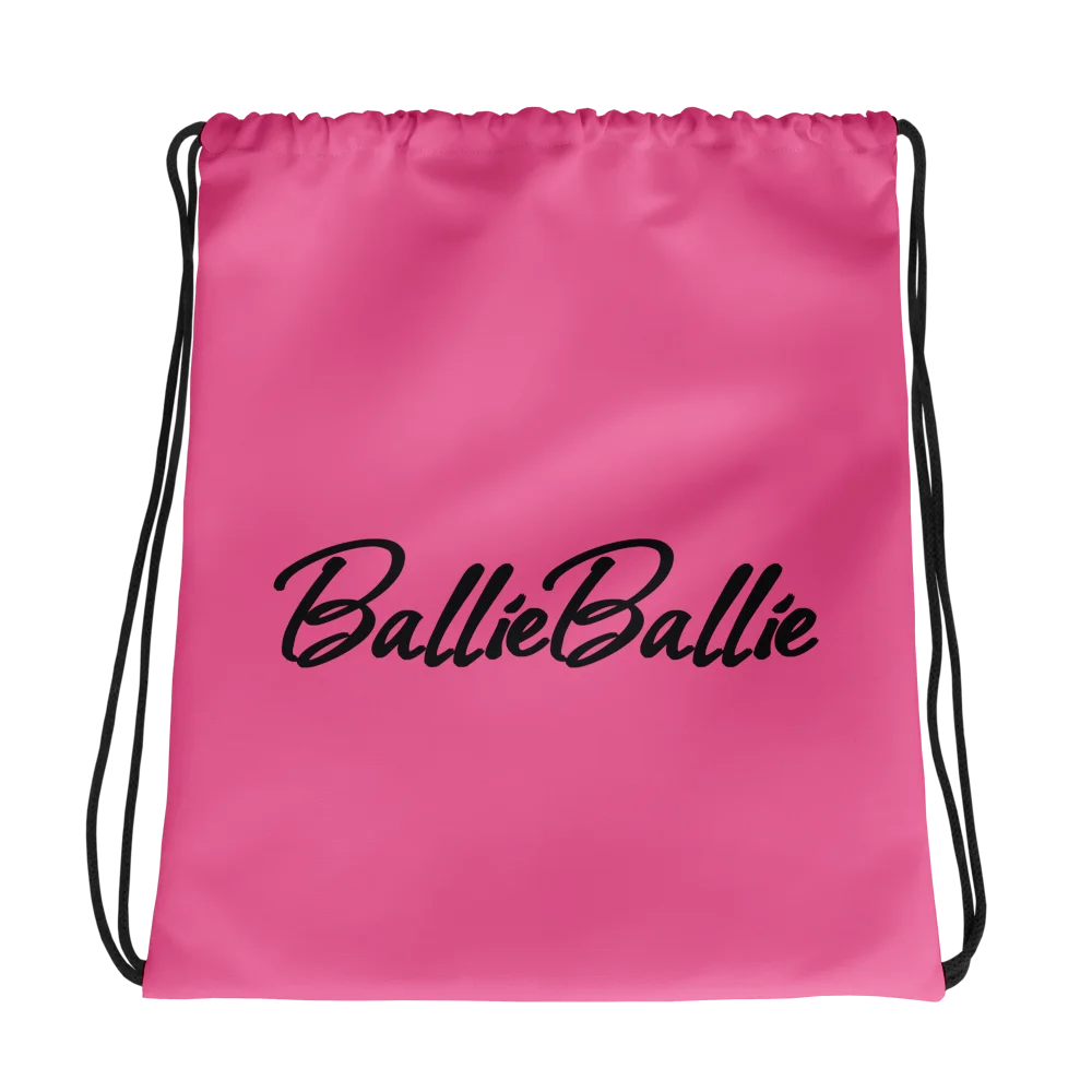 Tas met trekkoord Brilliant Rose product image (1)