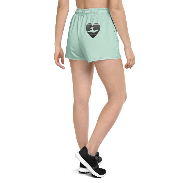 Nudibranch Love - Unisex Athletic Shorts - Sea Foam product image (1)