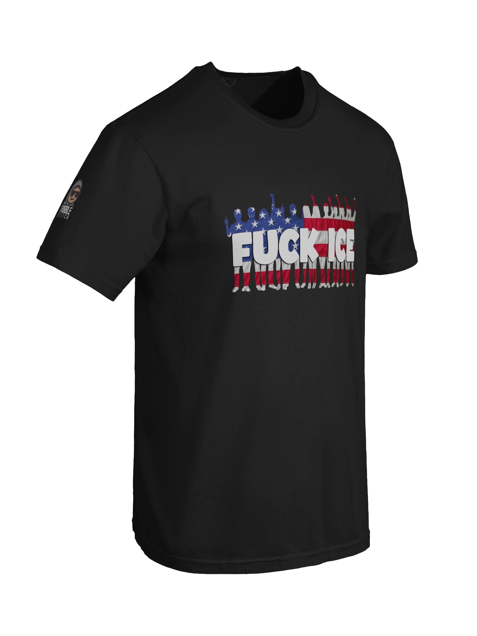 Patriotic Protest "F*CK ICE" Tee product image (2)
