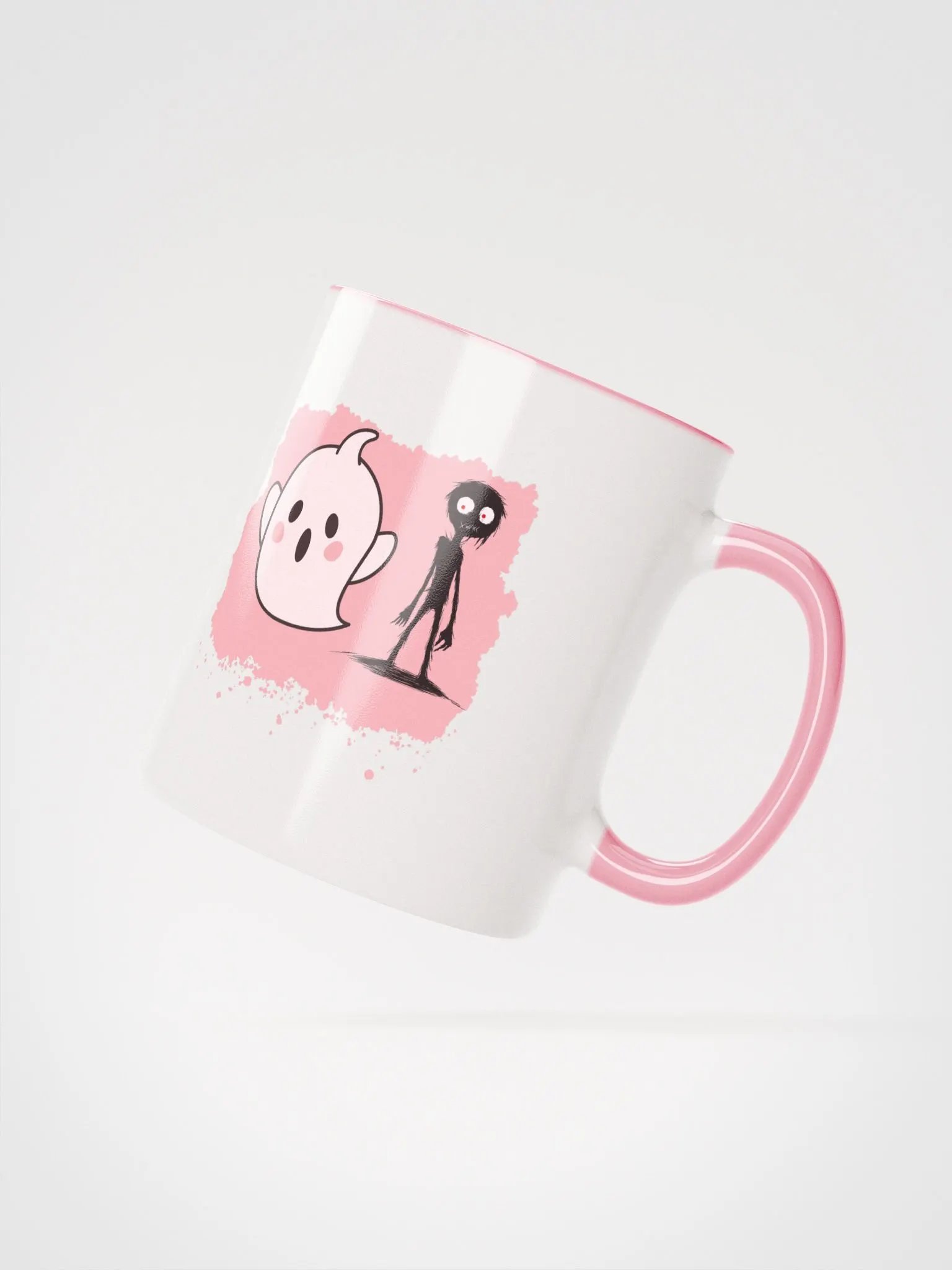 Ghost Hero Afraid Of Zombies Ceramic Mug product image (2)