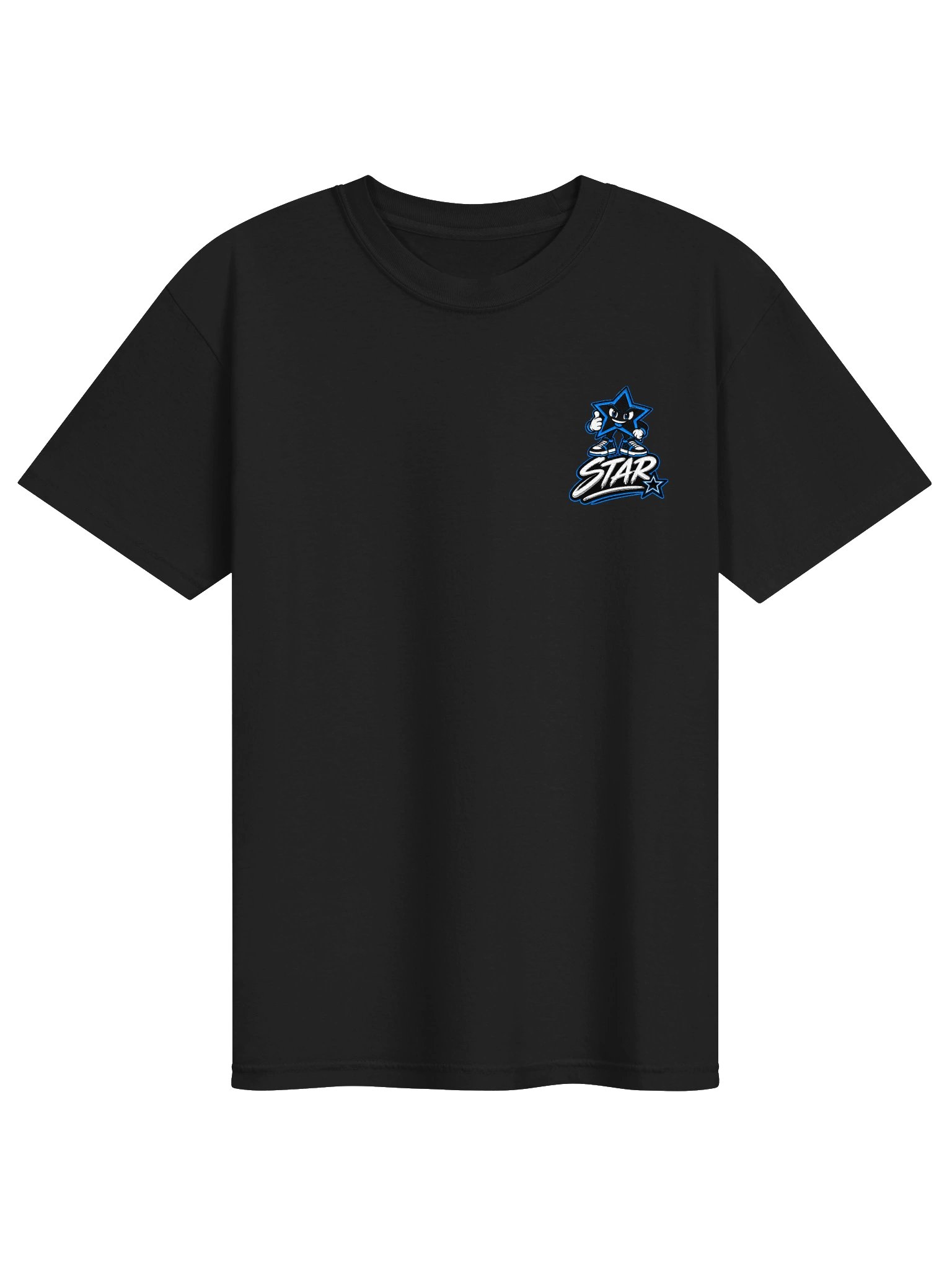 STAR Blue Thumbs-Up Graphic Tee product image (1)