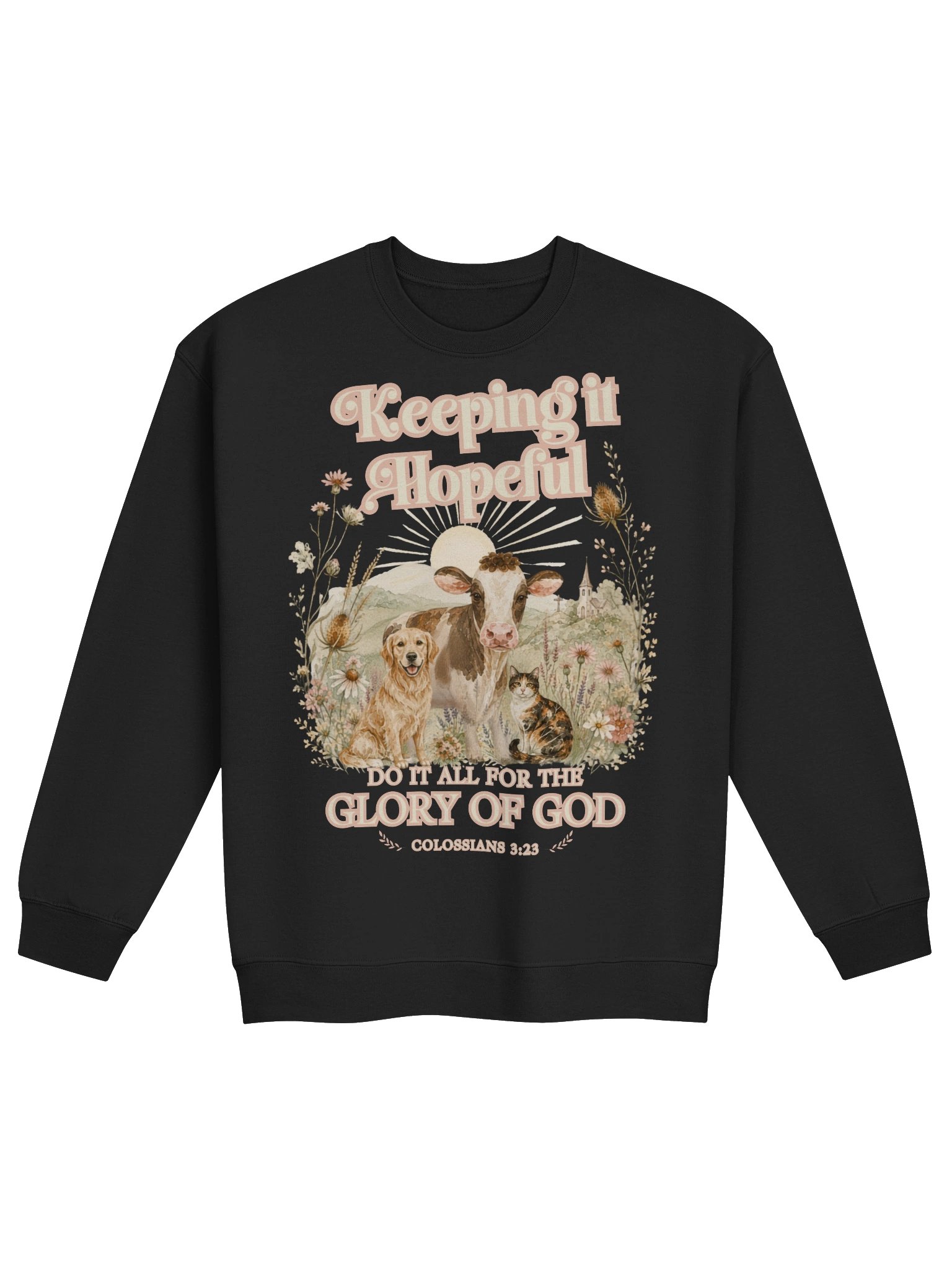 Glory of God Classic Unisex Crewneck product image (1)