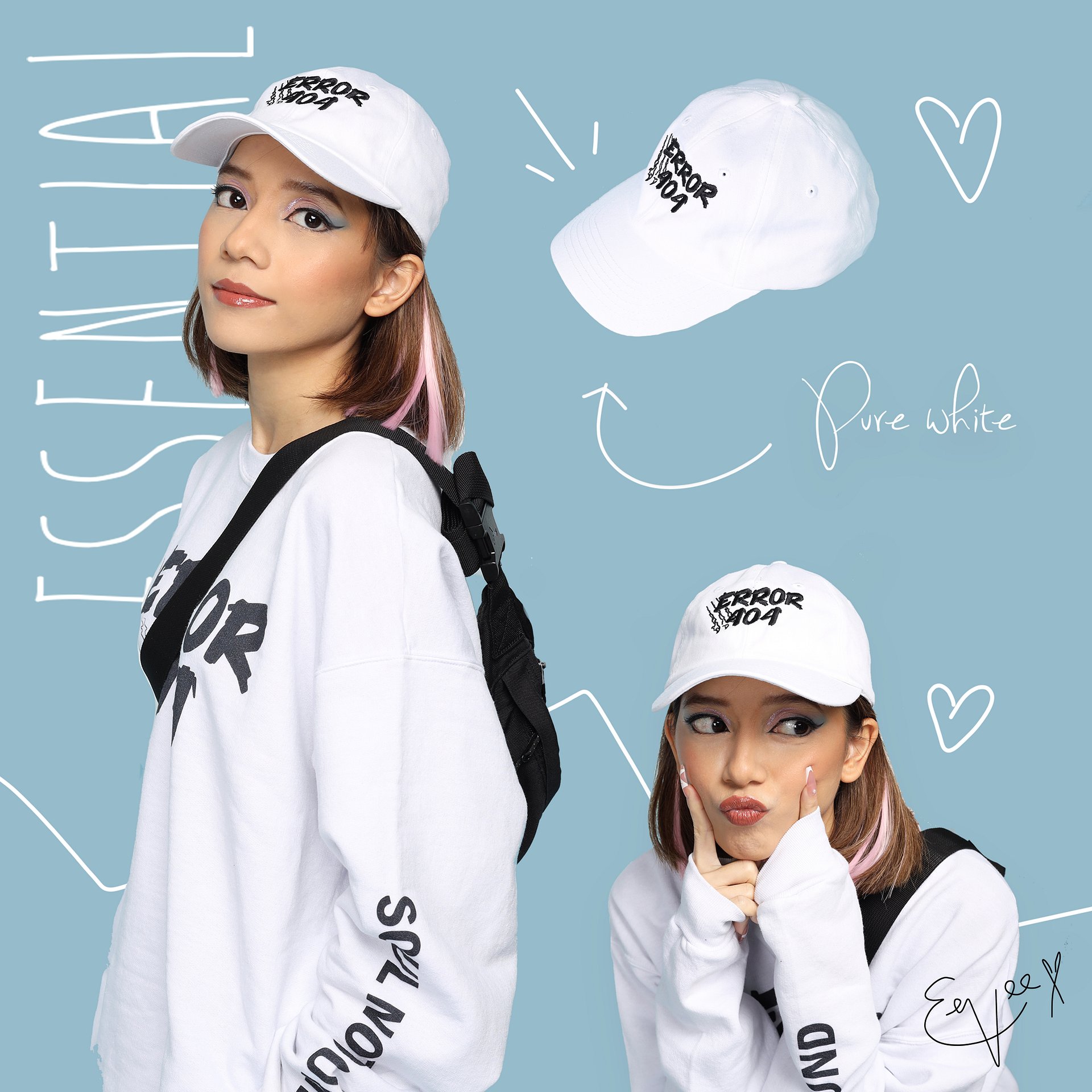 ERROR 404 CAP - [WHITE] product image (1)