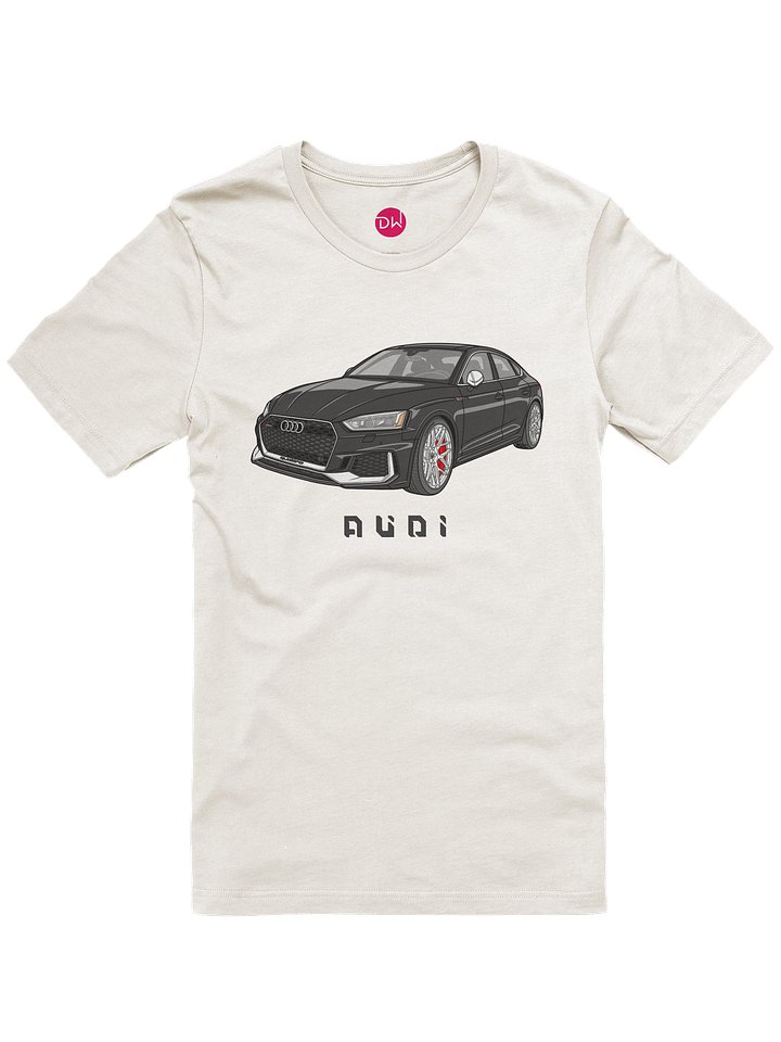 Black Audi RS5 Sportback Shirt (Retro, Sketch, Silhouette) product image (9)