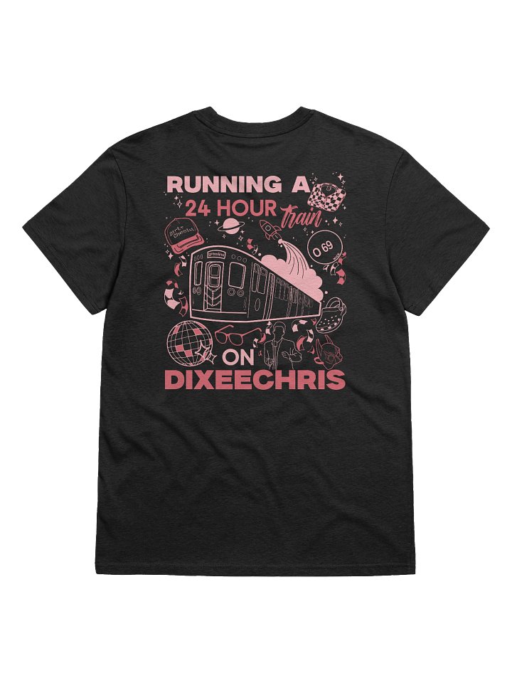 24hr Train Tee - Pink (Up to 5xl) product image (1)