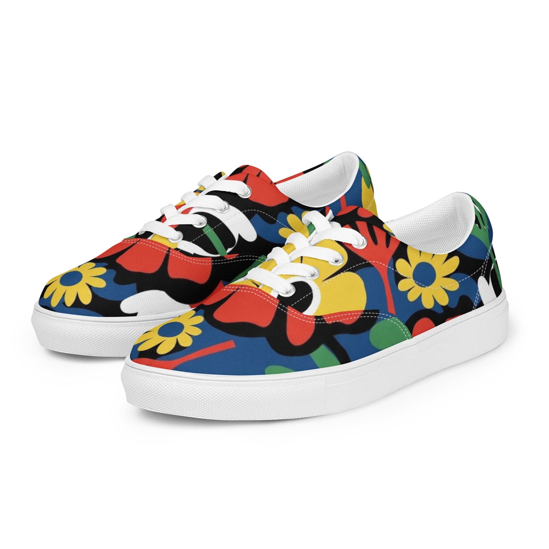 Blossom Burst Lace-Up Sneakers product image (2)