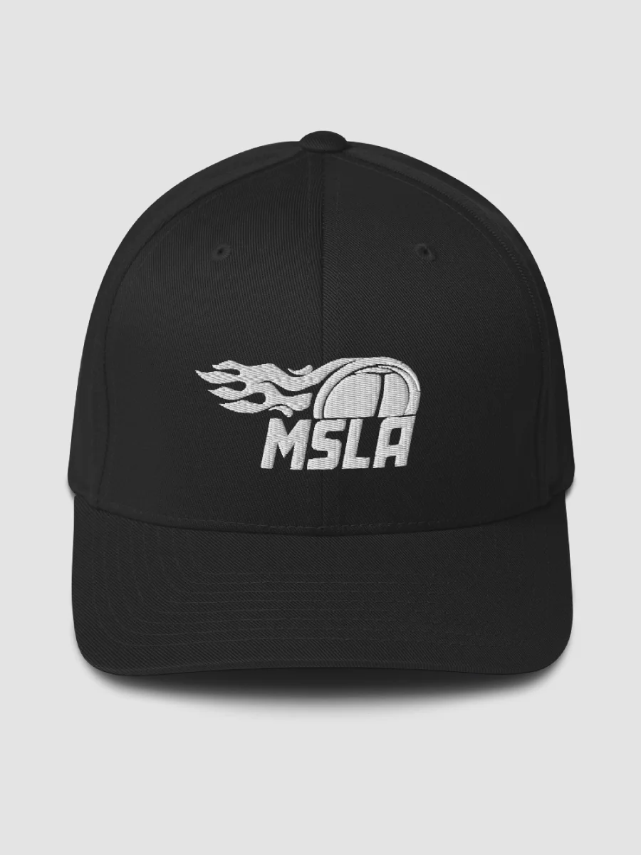 MSLA Logo Flexfit Hat - White Logo product image (3)