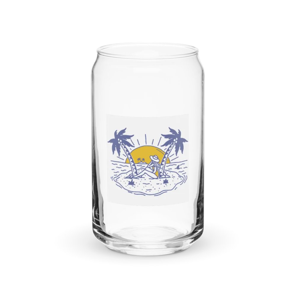 Summer Fun Can Shaped Glass product image (2)