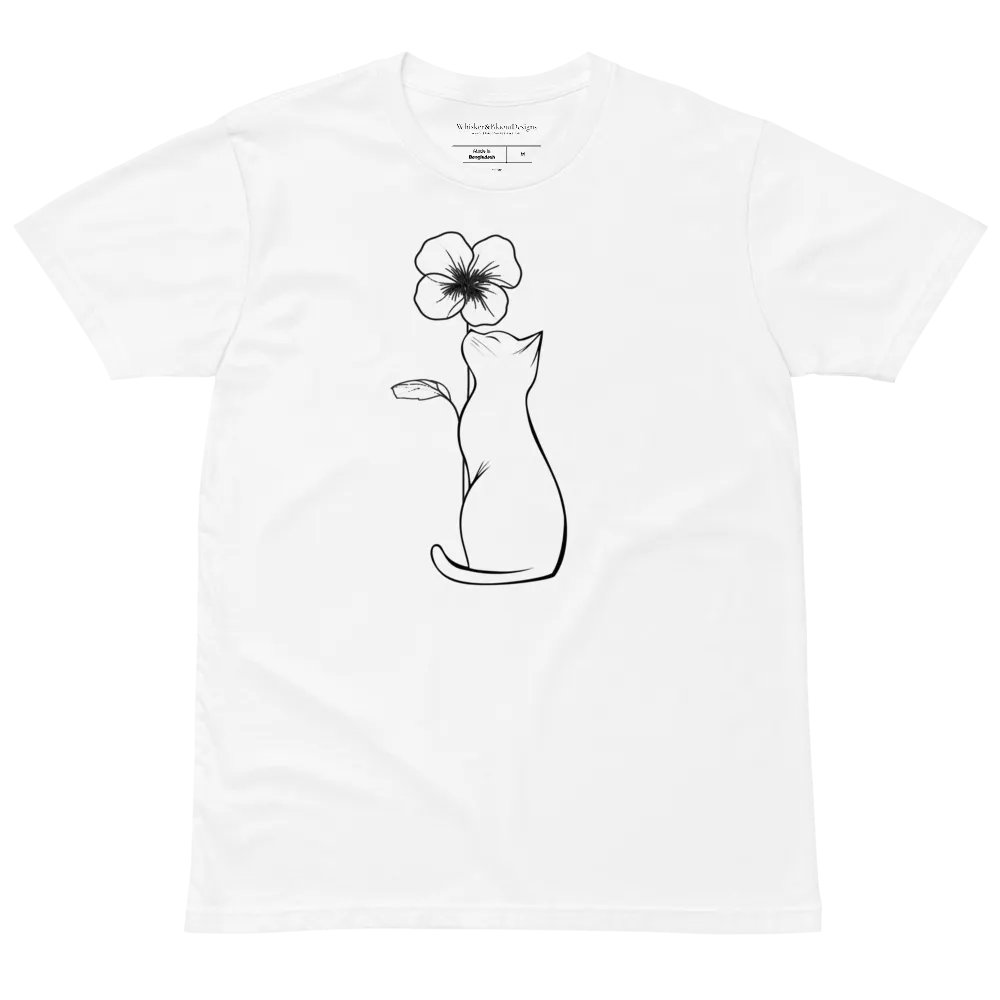 Pansy Cat Supreme Comfort Crew Neck T-Shirt product image (17)