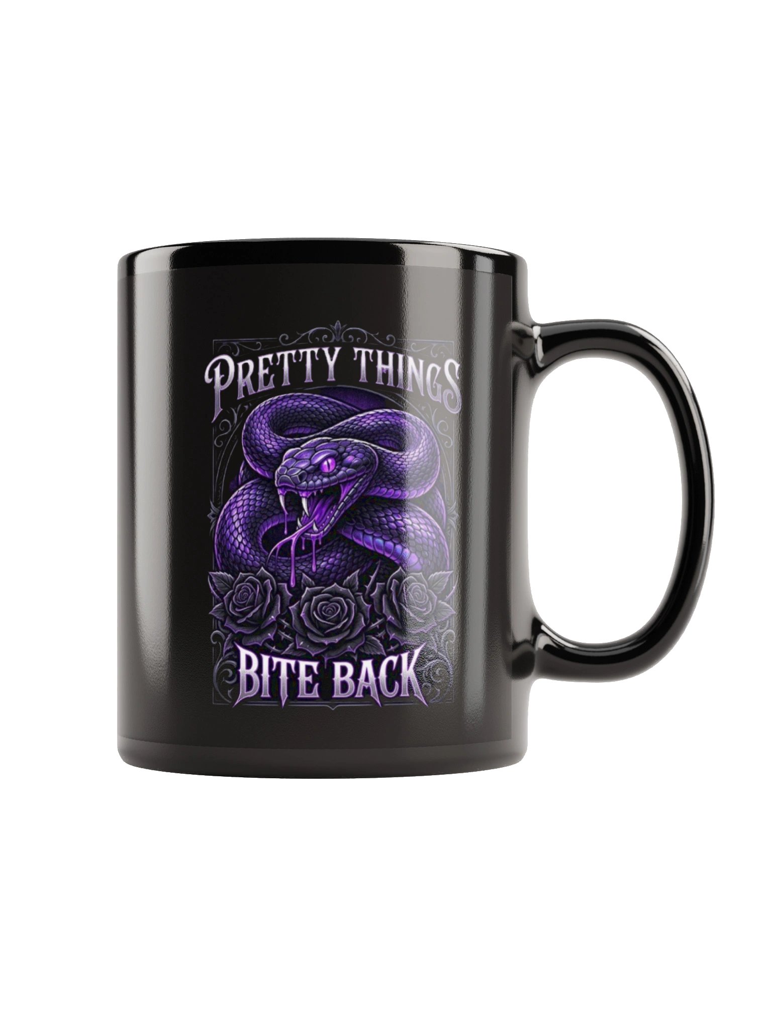 Pretty Things Bite Back — Tattoo Snake Mug product image (5)