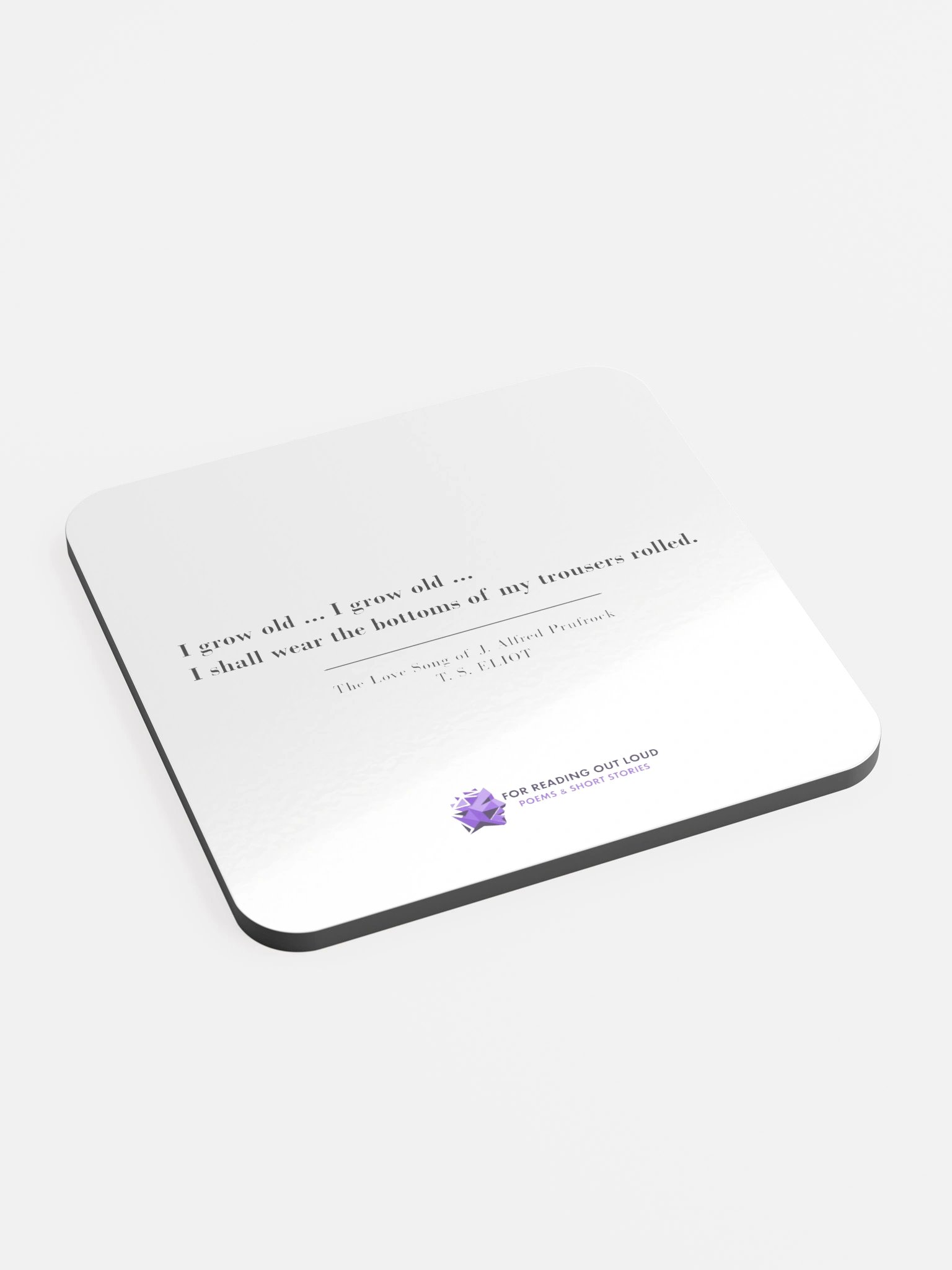 The Love Song of J. Alfred Prufrock Poetry Coaster product image (2)
