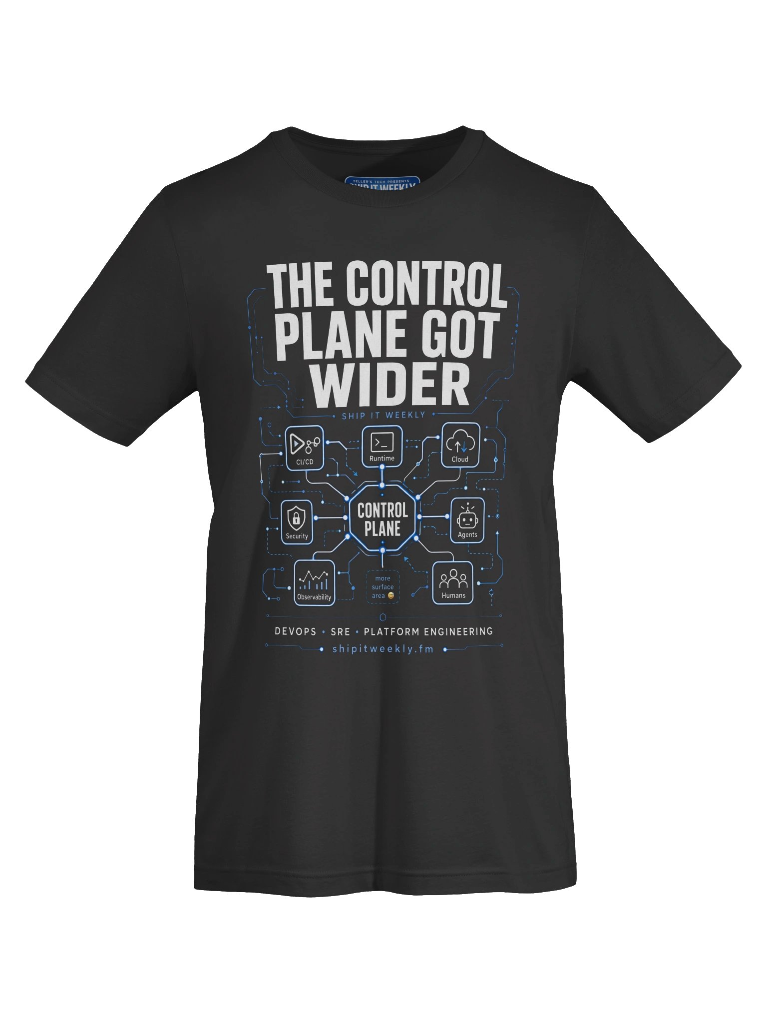 The Control Plane Got Wider | Ship It Weekly DevOps Tee product image (15)