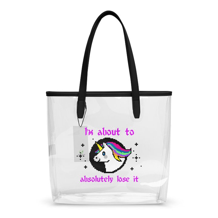 Losing It clear tote product image (2)