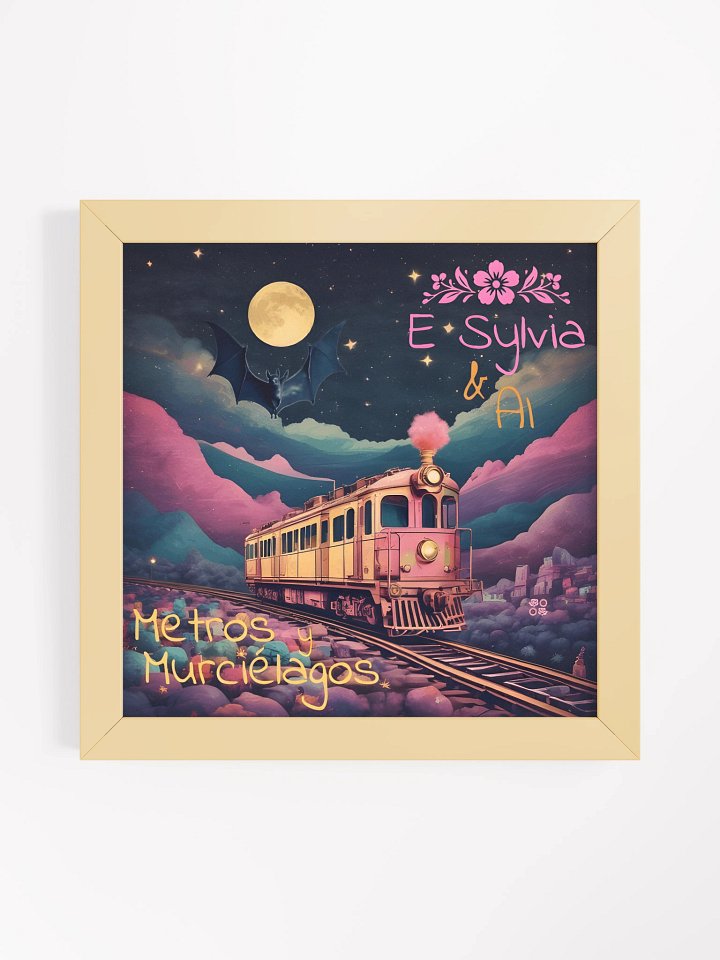 Metros y Murciélagos Cover Art Framed Poster product image (1)