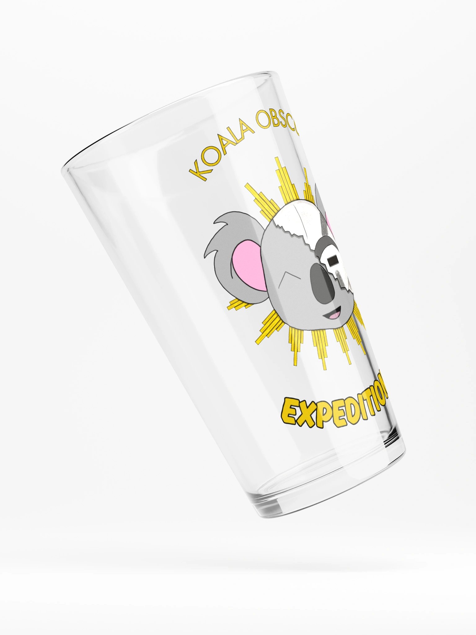 Koala Obscur: Expedition 88 pint glass product image (4)