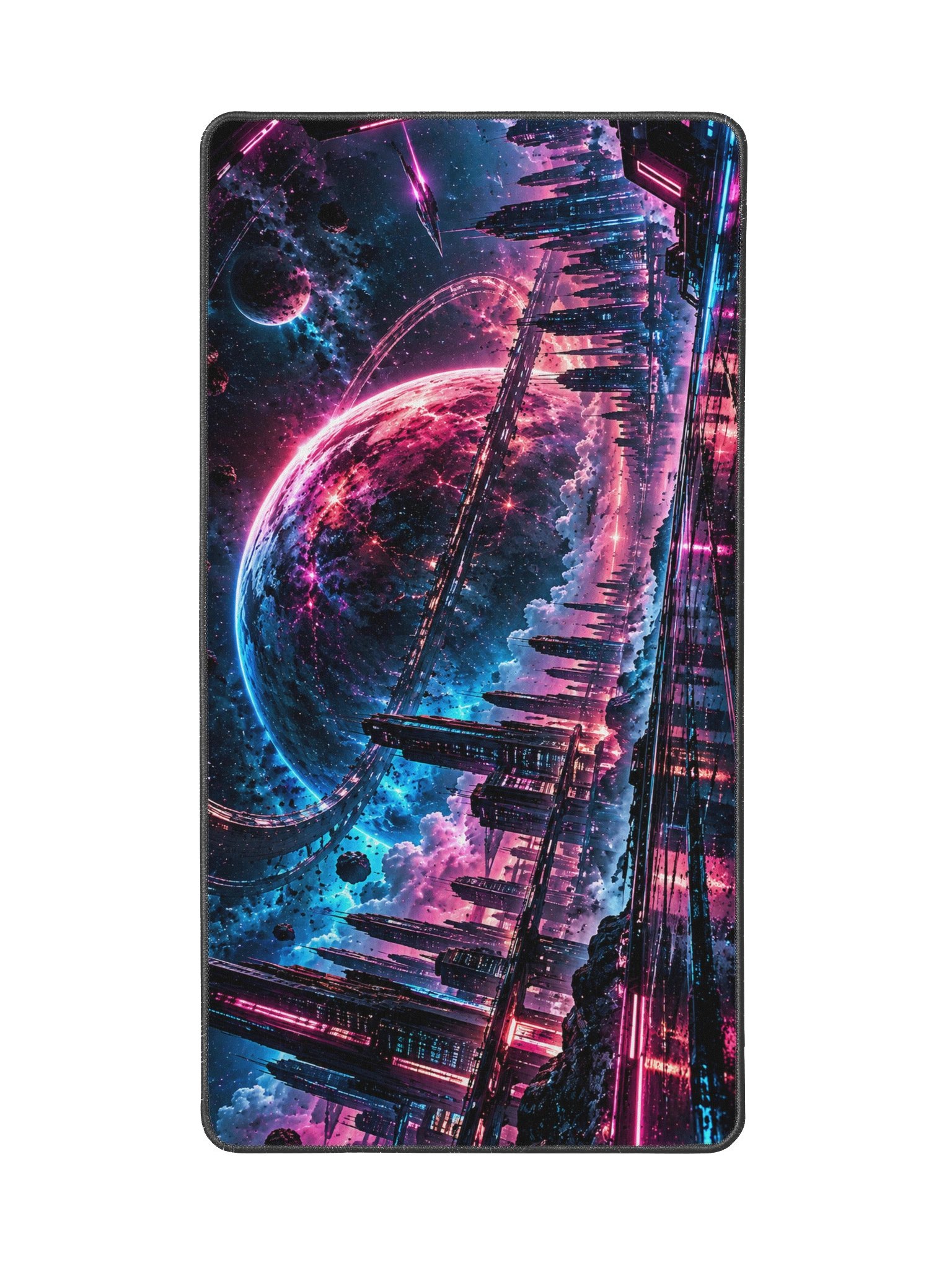 Cyberpunk Galaxy — Extended Gaming Mouse Pad product image (2)
