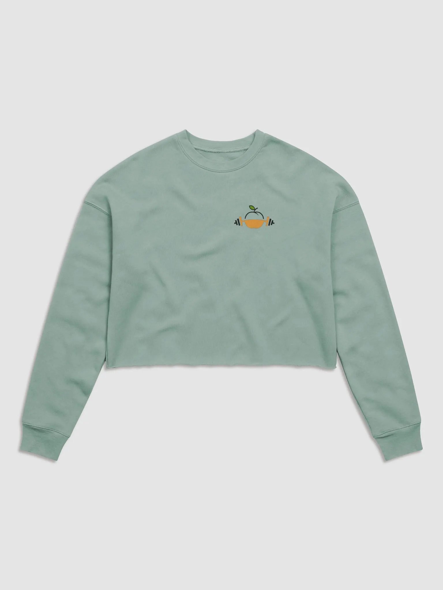 Premium Fleece Crop Sweat (Black Logo) product image (2)