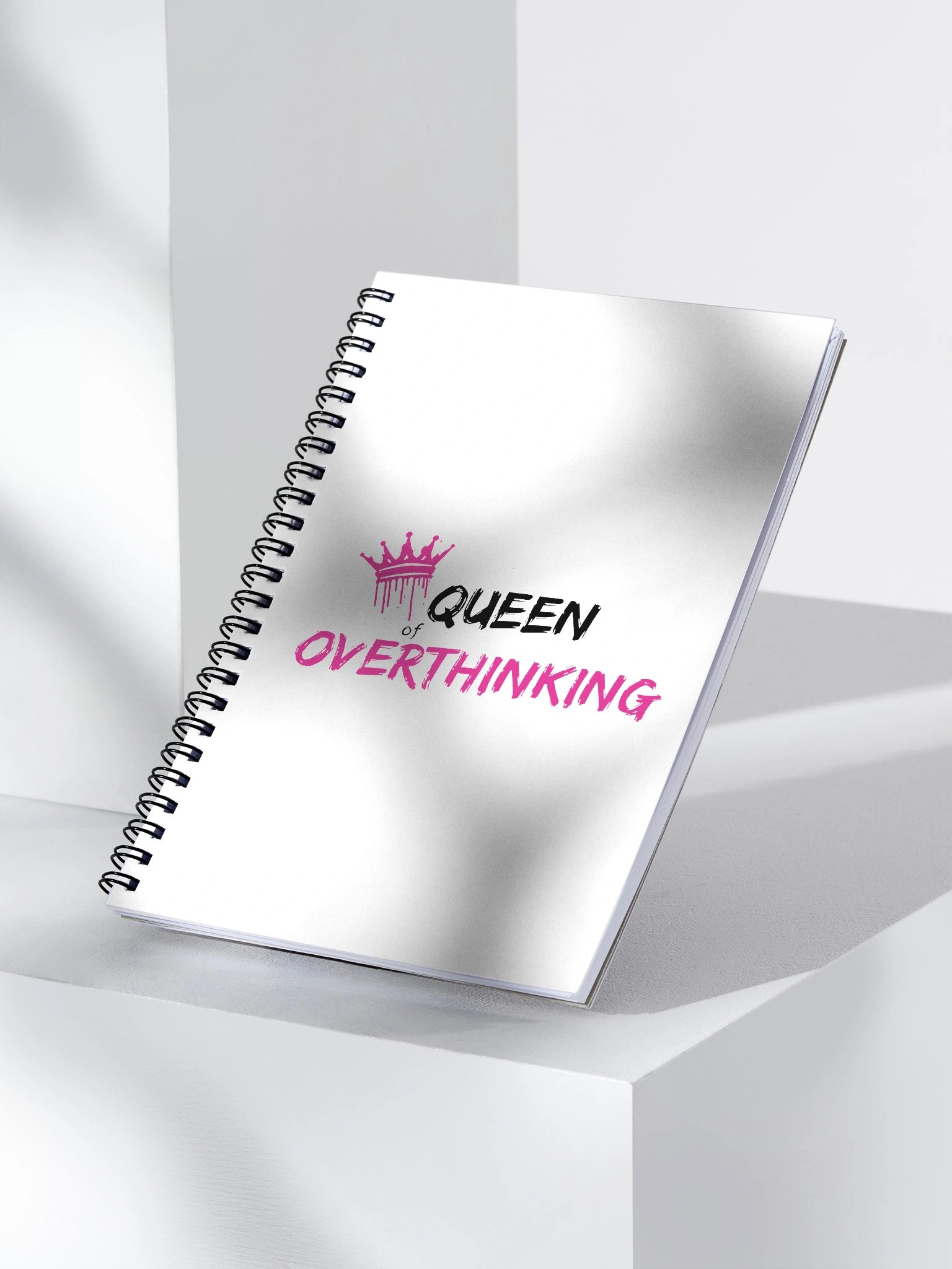 Spiral Notebook- Queen of Overthinking product image (3)