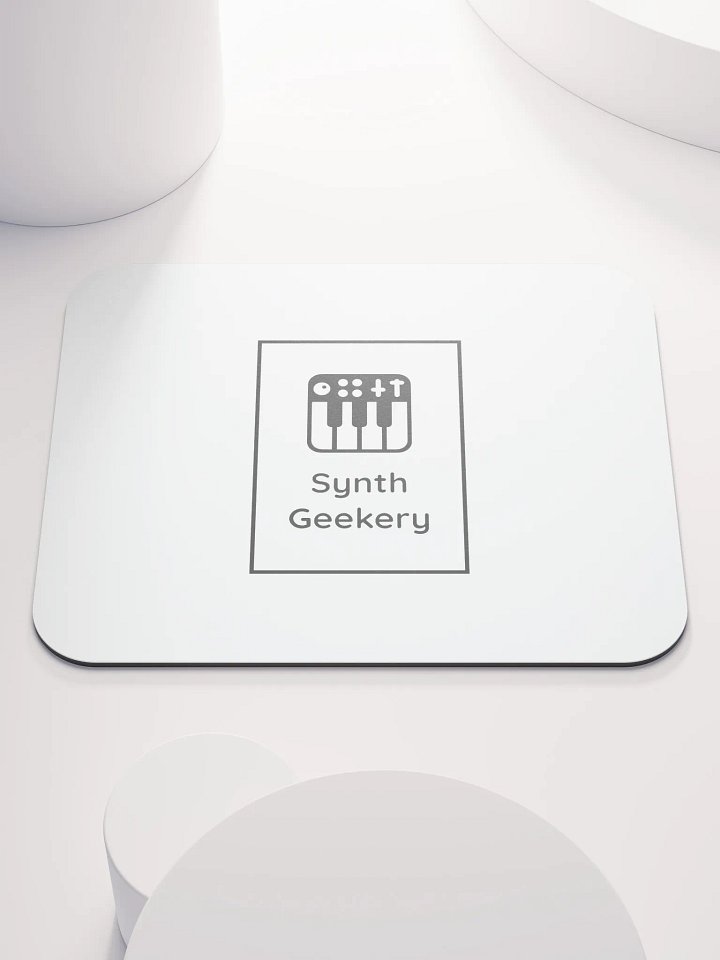 Synth Geekery Mouse Mat product image (1)