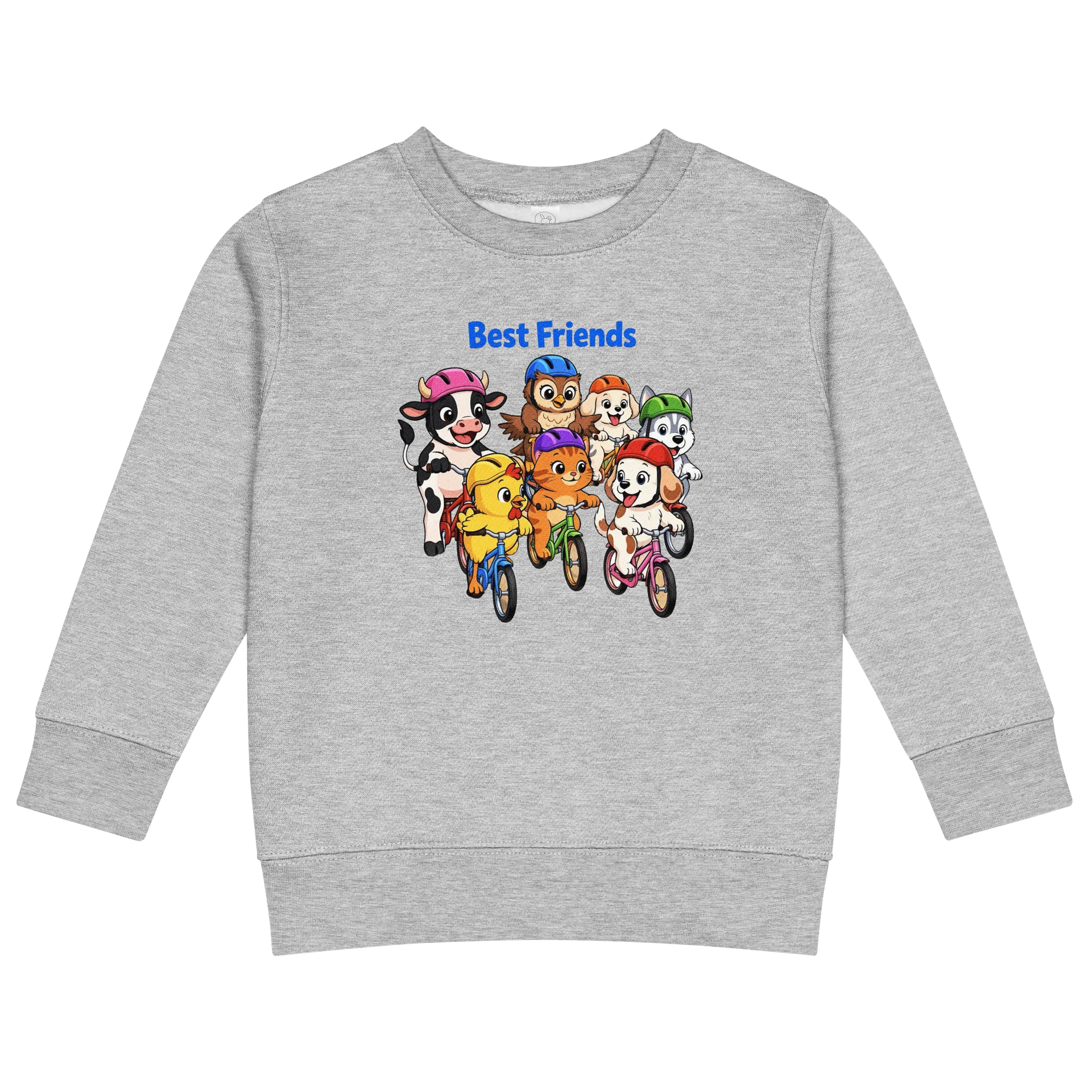 Best Friends Bicycle Crew Kids Sweatshirt product image (1)