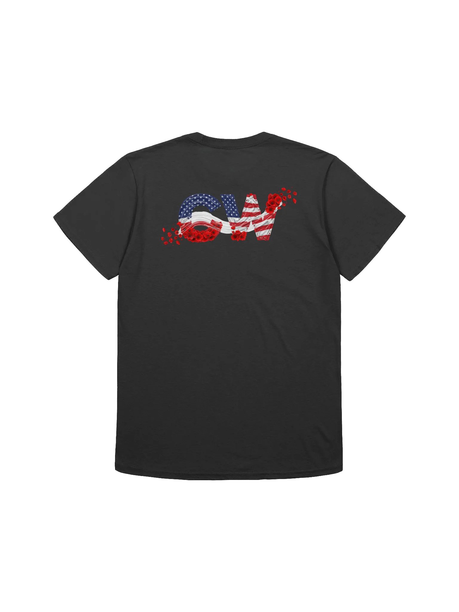 Poppies & Stripes Unisex Tee product image (5)