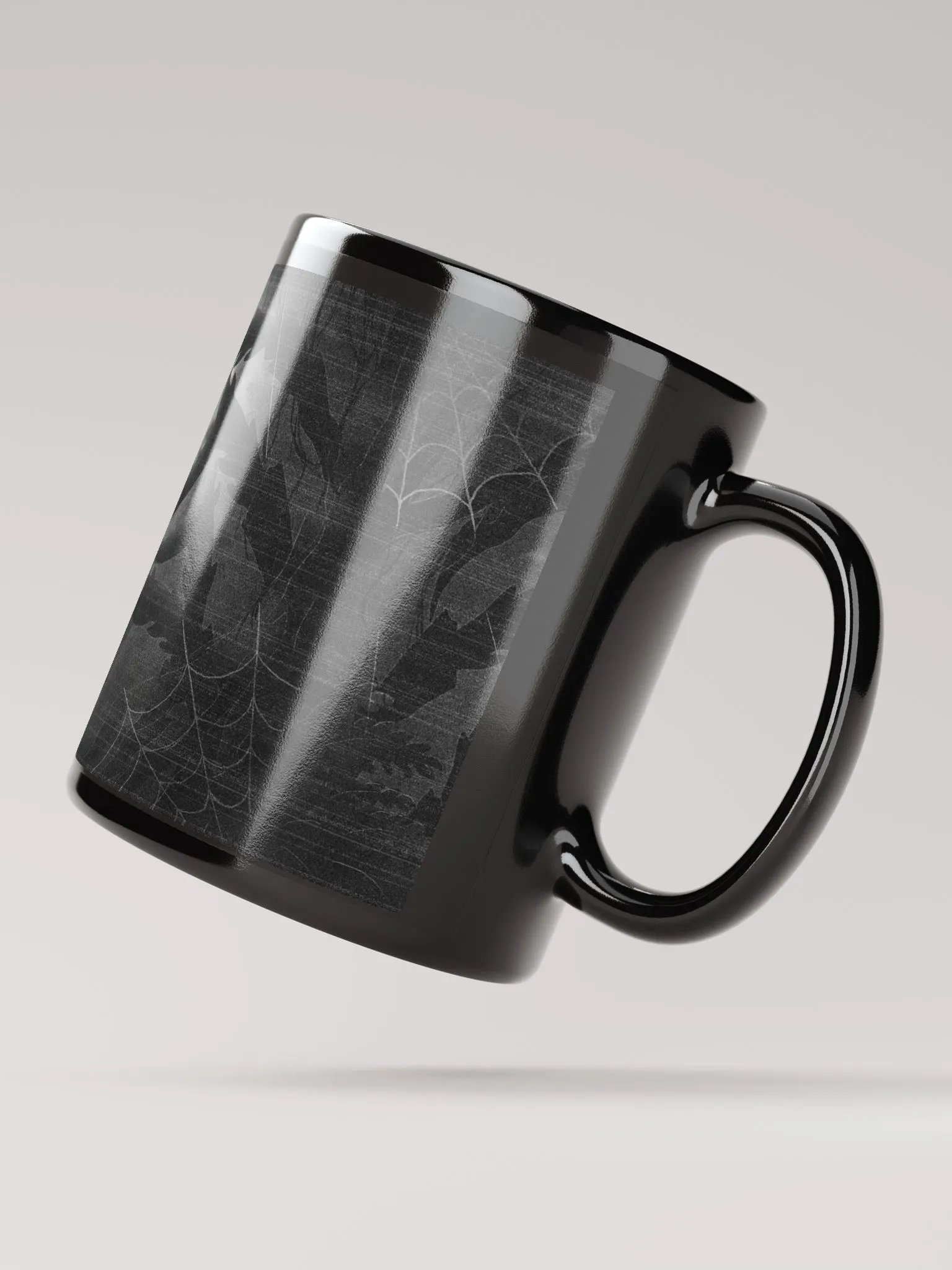 Spooky Black Ceramic Mug product image (3)