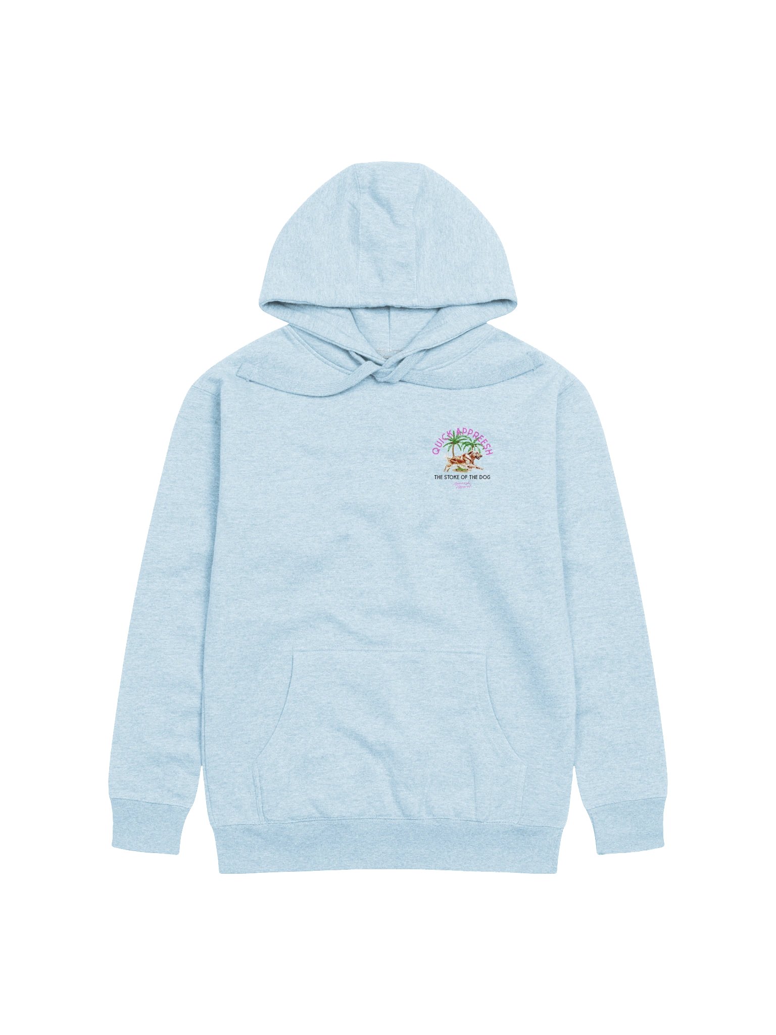 Stoke of the Dog Blue Hoodie product image (2)
