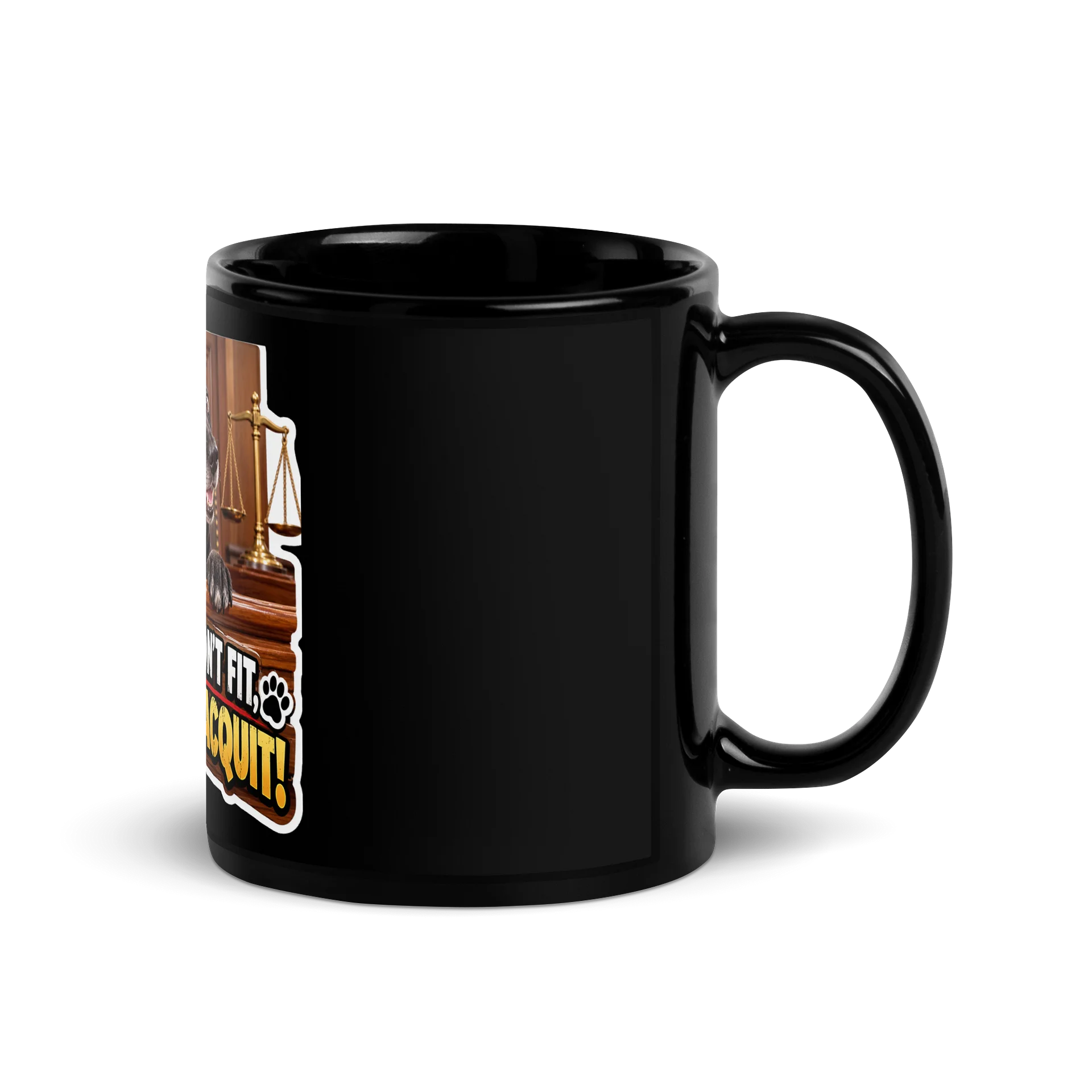 Oreo's Defense Team – If the Paw Don't Fit Mug product image (3)