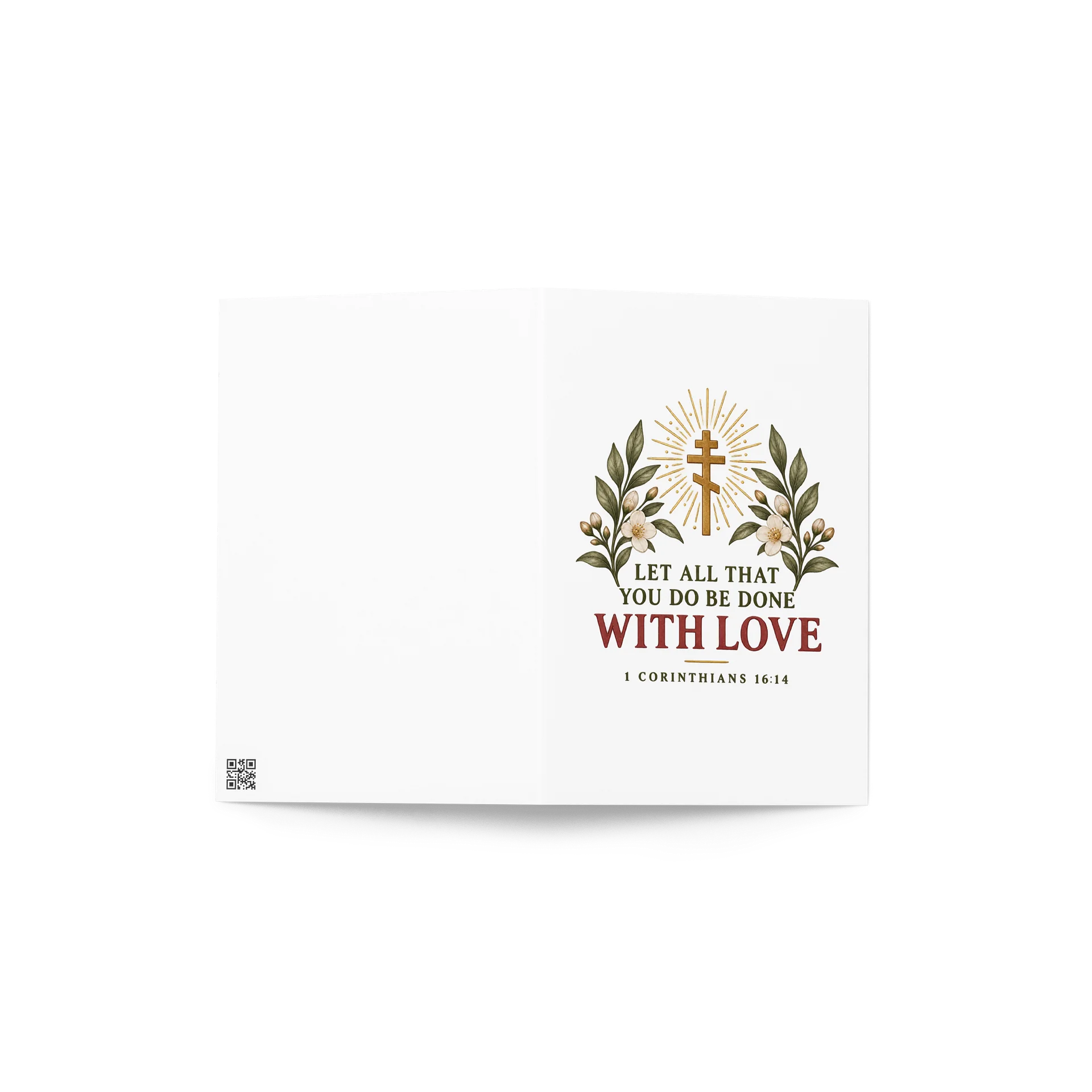 With Love | Blank Scripture Greeting Card product image (4)