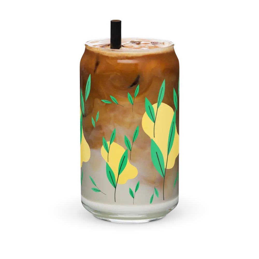 Boho Leaves Design - Sipper Glass product image (12)