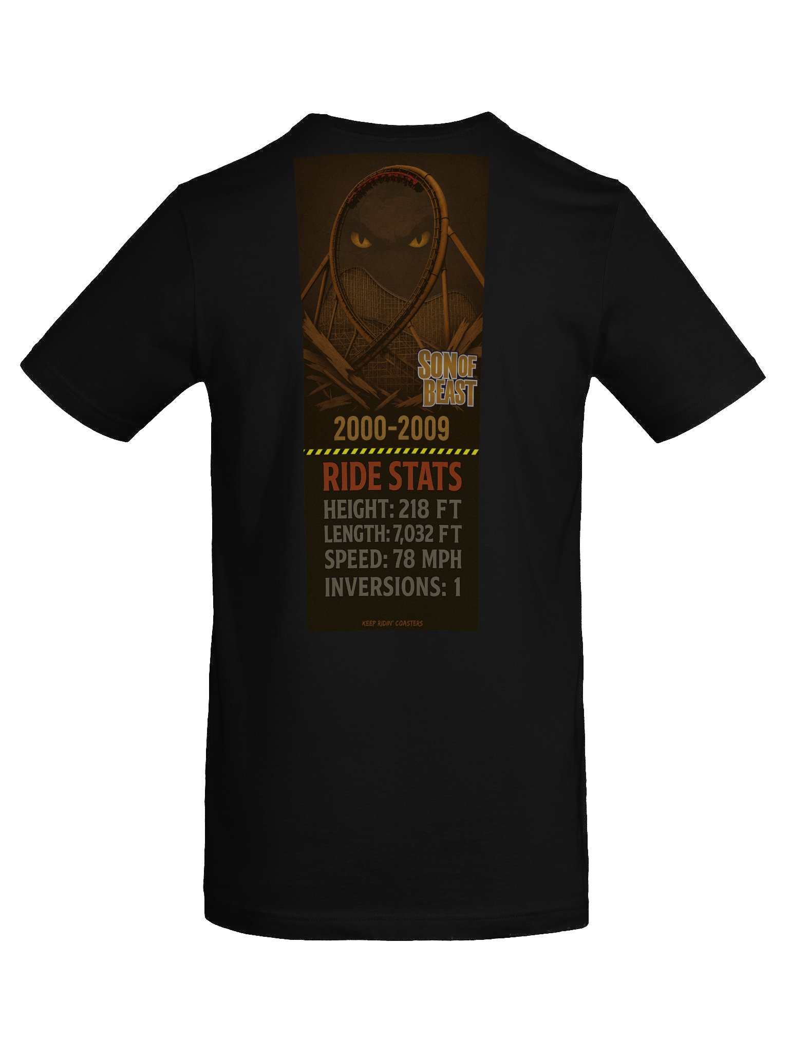 Son of Beast Roller Coaster Loop T-Shirt product image (8)