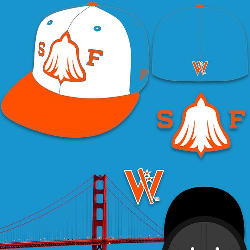 The @wpbl_official dropped the team names and logos today which gave me inspiration to make some custom caps for the teams!

...
