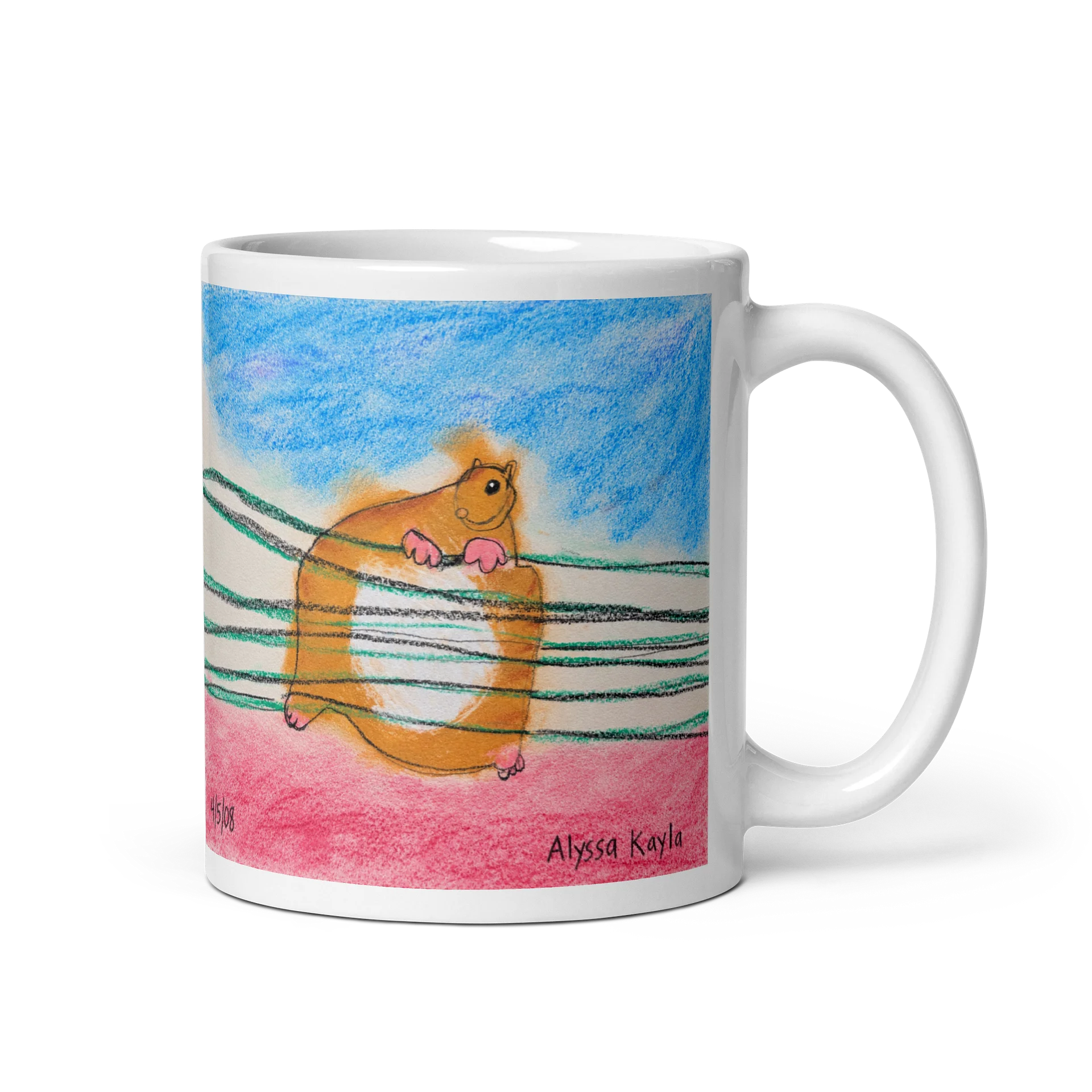 AK’s Squirrel Balancing Act Mug product image (1)