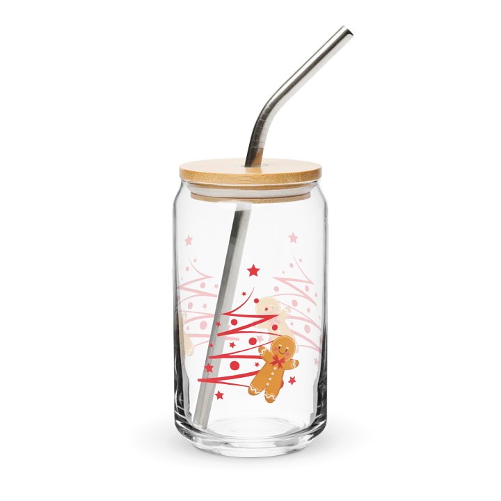 Gingerbread Christmas Glass product image (1)