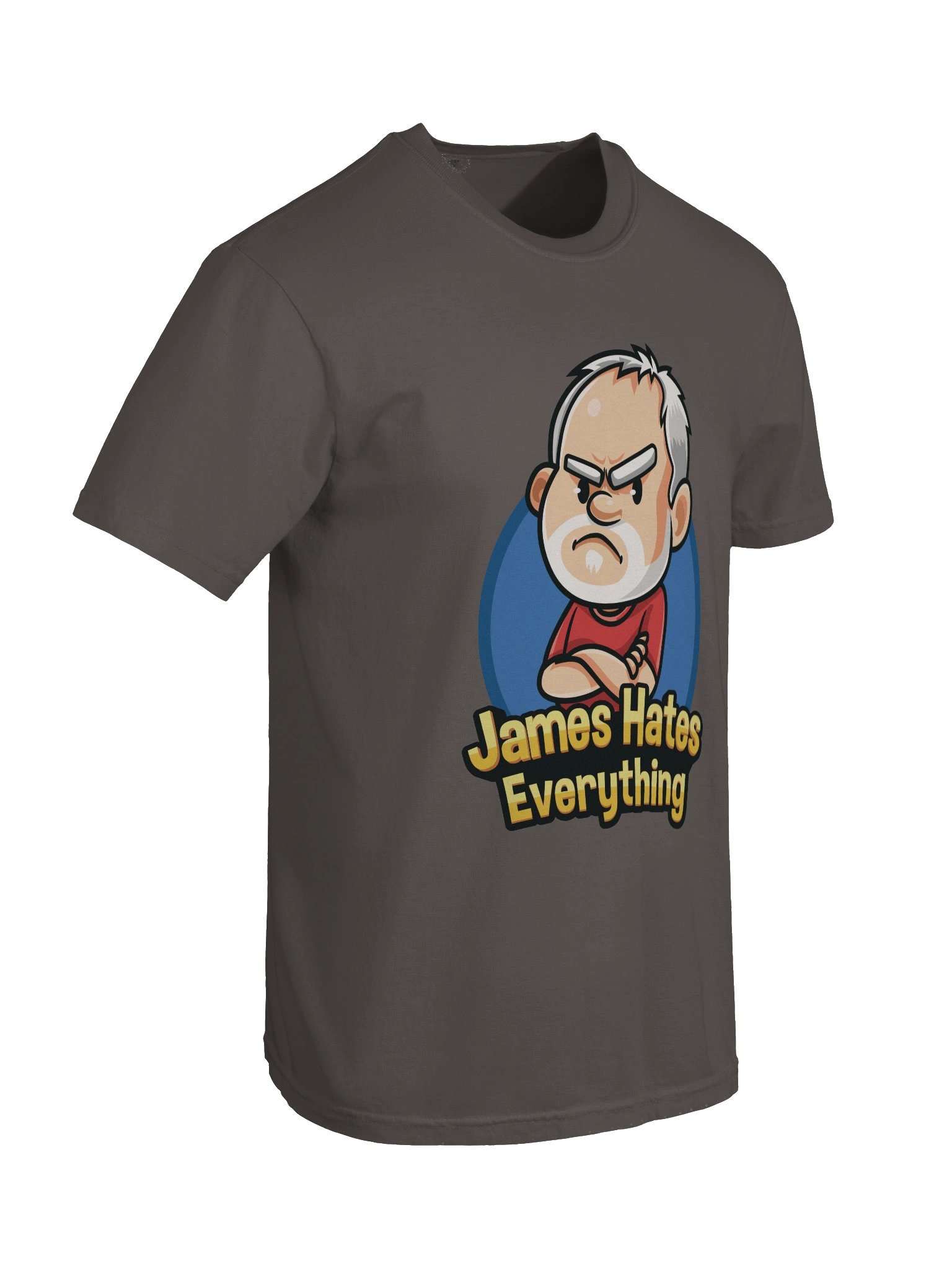 James Hates Everything T-Shirt (gray) product image (8)