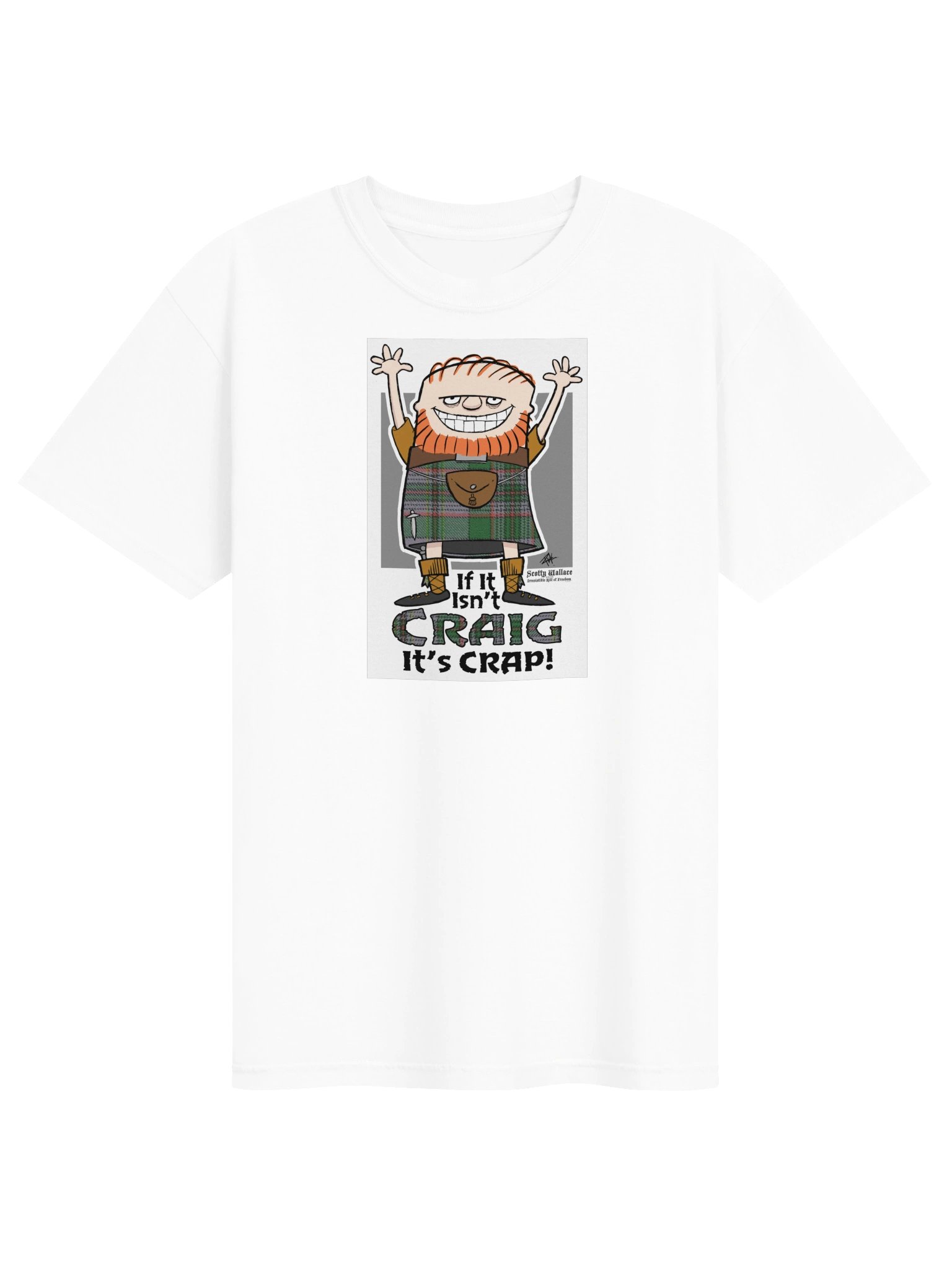 Craig Clan Tartan - Funny Scottish Humor Scotty Wallace product image (235)