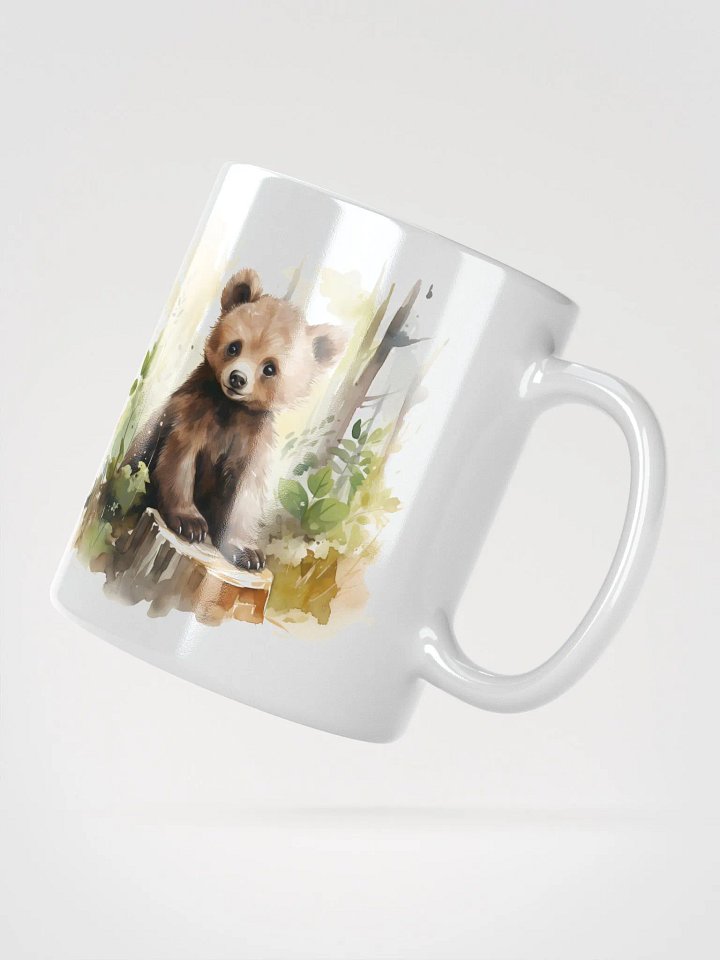 Forest Cub White Glossy Mug product image (2)