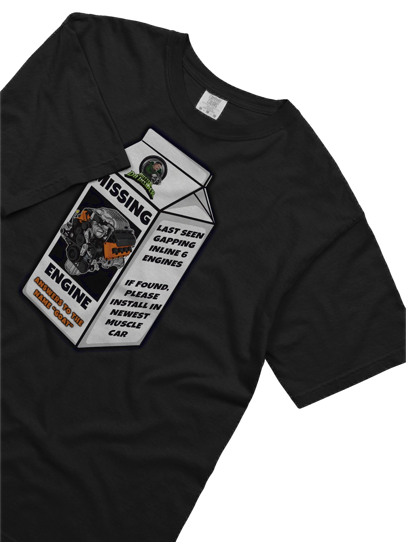 GOAT Engine Missing Illustration T-Shirt product image (49)